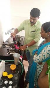 Candle making training